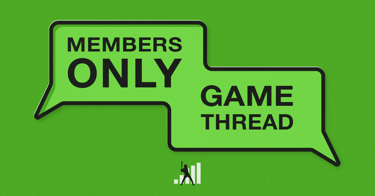Members Only Game Thread Members Only Game Thread